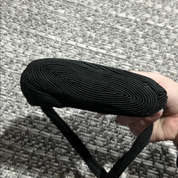 Vintage Black Zipper Purse - Picture 7 of 11